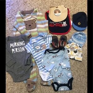 Baby Boy 0-6 Months Bundle